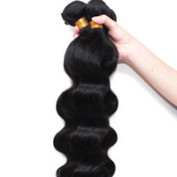 1 Bundle Brazilian Body Wave 100% Virgin Human Hair Extensions Weave Natural Color