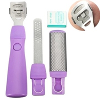 1 Set Double-side Foot File Rasp Scraping Knife Exfoliating Calluses Remover Pedicure Tools