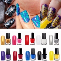 10 Colors Professional Nail Art Stamping Polish Painting Printing Varnish Manicure