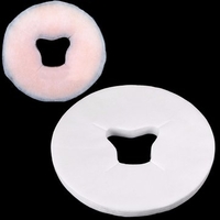 100Pcs Spa Massage Bed Table Face Hole Cover Pads Salon Beauty Cleaning Disposable