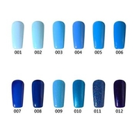 12 Colors Nano UV Gel Polish Blue Color System Dreamlike Soak-off Nail Charming 12ml