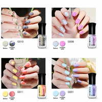 12 Colors Sunlight Change Nail Polish Color Gradient Varnish Lacquer Quick Drying Peel Off