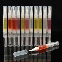 12Pcs/Set Mix Taste Cuticle Revitalizer Oil Treatment Nutritious Polish Nail Art Pen