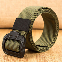 135CM Men Women Alloy Buckle Belt Military Waistband Casual Outdoor Sport Pants Strip