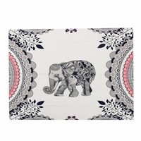 140*134cm Elephant Pattern Beach Shawl Scarf Towel Wall Hanging Decor