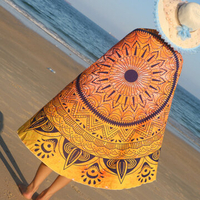 150cm Mandala Printing Polyester Summer Beach Towel Hanging Decor Tapestry Blanket