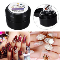 15ml Clear Nail Art Decoration Adhesive Glue Soak Off UV Gel Rhinestone