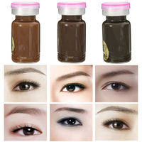 15ml Semi-Permanent Eyebrow Tattoo Pigment 3D Micropigmentation Brows Ink Makeup Emulsions