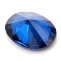 1pc DIY Crystal Oval Natural Untreated Royal Blue Kyanite Crystal