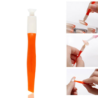 1Pc False Nail Tips Picker Nails Art Equipment Manicure Pedicure Toenail Sucker Tool