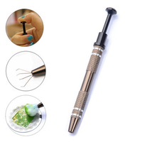 1Pc Manicure Cotton Claw Clean Nail Art Stamping Template Tool