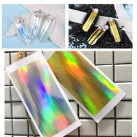 1Pc Nail Art Sticker Laser Silver Gold Stripe Line Tape UV Gel Line DIY Decoration Kit