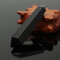 1PCS DIY Crystal 90-120mm Natural Obsidian Crystal