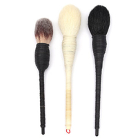1Pcs Goat Hair Round Contour Blush Powder Makeup Brush