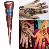 1Pcs Natural Herbal Henna Cones Temporary Tattoo Body Art