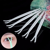 1Pcs Y Shaped Fork Invisible Double Eyelid Paste Eye Sticker Makeup Tools