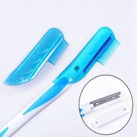 2 In 1 Eyebrow Shaver Razor Comb Hair Remover Kit