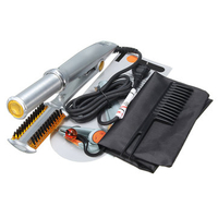 2 In 1 Hair Straightener Curler Ironic Plywood Curling Flat Iron Hot Brush Hairdressing Tools
