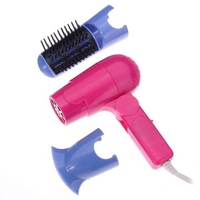 2 In 1 Mini Handy Hair Dryer Comb Curly Styling Tool