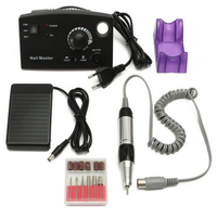 220V 30000RPM Electric Nail Drill File Bits Machine Professional Manicure Kit