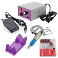 220V Voltage Nail Acrylic Manicure Pedicure Drill Machine Set Kit