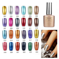 24 Colors Soak off Metallic Color UV Gel Nail Polish