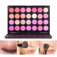 28 Colors Makeup Blush Blusher Set Kit Cosmetics Face Palette
