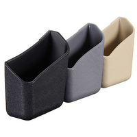 2PCS Auto Pillar Pocket Storage Box Cigarette Cellphone Glasses Holder With 3M Sticker