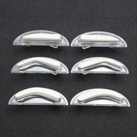 3 Styles 1 Pair Waterproof Eyebrow Stamp Model Brow Powder Palette Makeup Tool