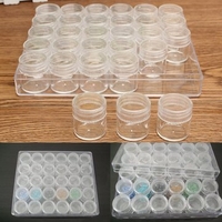 30 Pcs Nail Art Glitter Display Box Container Case Empty Case New Manicure Storage Boxes