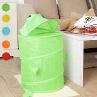 32x45cm Foldable Cute Animal Design Laundry Bag Bathroom Dirty Clothes Casket