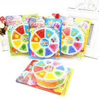 3D Fruit Slime 8 Colors DIY Crystal Jelly Clay Rubber Mud