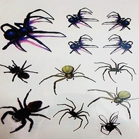3D Waterproof Spider Temporary Tattoo Sticker Body Art