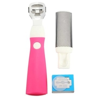 3Pcs Foot File Rasp Dead Skin Calluses Scraping Knife Double-side Pedicure Tool Kit