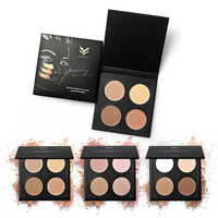 4-Color Nude Eyeshadow Palette