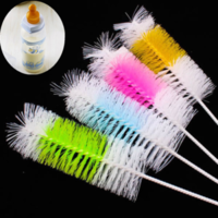 4Pcs Baby Bottle Brush Spout Wine Cup Glass Washing Cleaning Kitchen Cleaner Tool