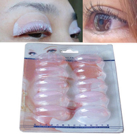 5 Pairs 3D Silicone Eyelash Extension Patch Perm Pad False Eye Lashes Curling Root Lifting