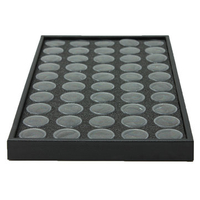 50 Case Plastic Foam Transparent Nails Polish Hanging Stand Display Box
