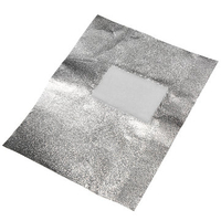 50 Pcs Aluminous Foil Soak Off UV Gel Nail Remover Cleaner