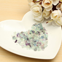 50g Natural Fluorite Gravel Crystal Aquarium Stone Jewelry