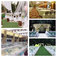 50Pcs Spandex Stretch Wedding Party Chair Cover Band Sashes With Buckle Bow Slider