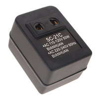 50W 110V To 220V Voltage Transformer Converter Adapter SC-21C