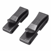 5Pcs / Lot Black Plastic Belt Clip Buckles For Backpack Strap Webbing