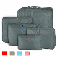 5PCS Travel Household Storage Nylon Zipper Bag Organizer Underwear Tie Cosmetic Clothes Luggage Suitcase Pouch