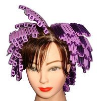 60Pcs/Box Double Row Hair Clip Root Perming Tool