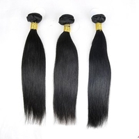 6A Grade Straight Brazilian Virgin Unprocessed Real Human Hair Extension