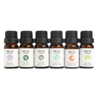 6Pcs/Set 10ml Pure Natural Essential Oils Humidifier Aromatherapy Fragrance