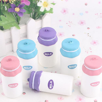 7cm Kawaii Squishy Milk Bottle Cute Toys Phone Bag Strap Pendant Random Color