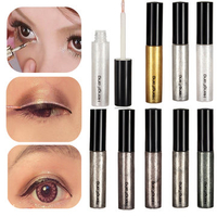 8 Colors Sparkling Glitter Eyeliner Liquid Pen Long Lasting Eye Liner 5ml