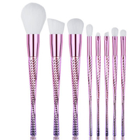 8Pcs Makeup Brush Set Eyes Facial Foundation Eyeshadow Blush Brush Kit